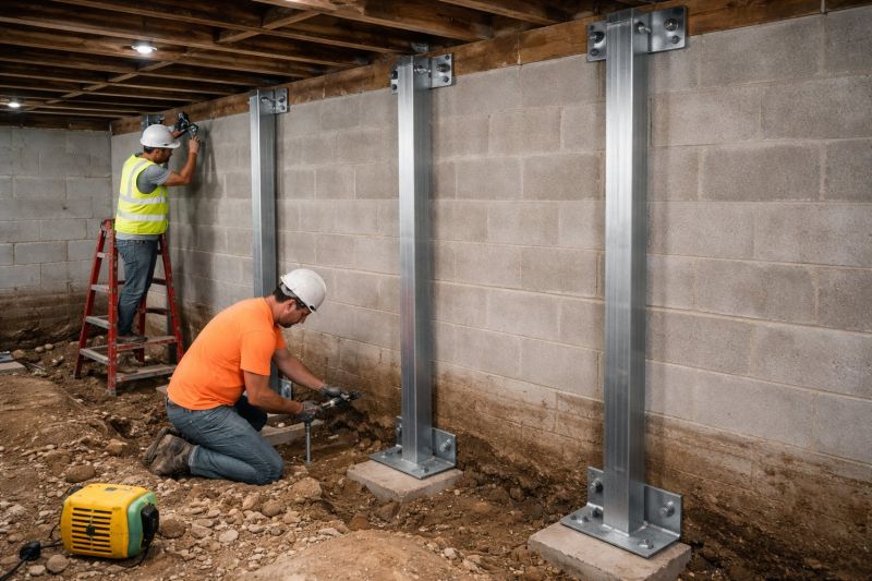 Basement Stabilization in Bellingham, WA