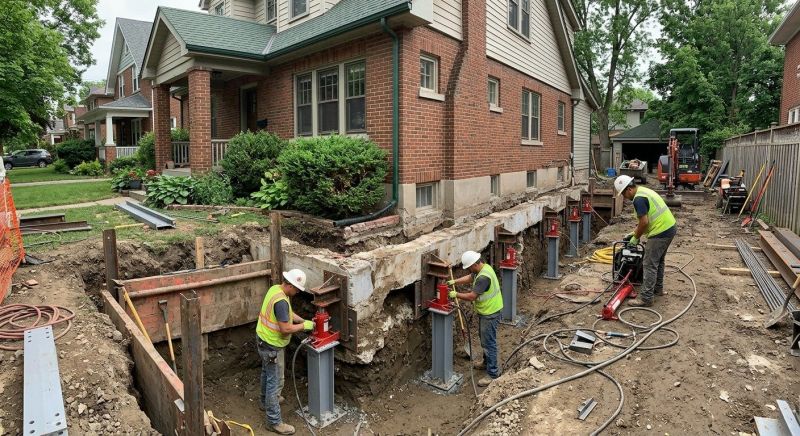 Basement Underpinning in Bellingham, WA
