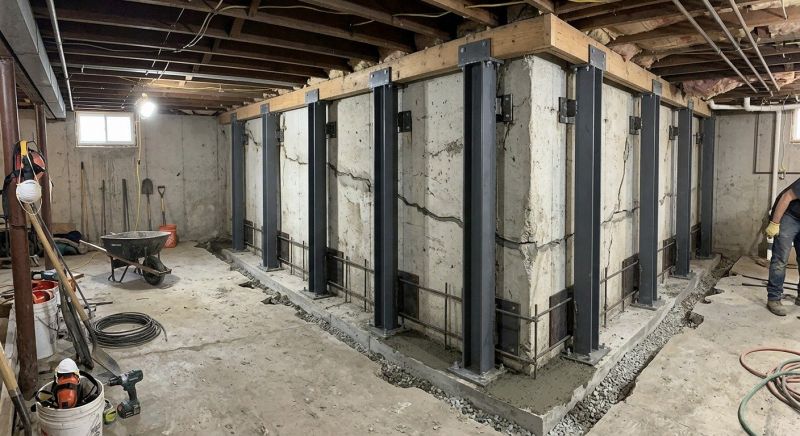Basement Underpinning in Bellingham, WA