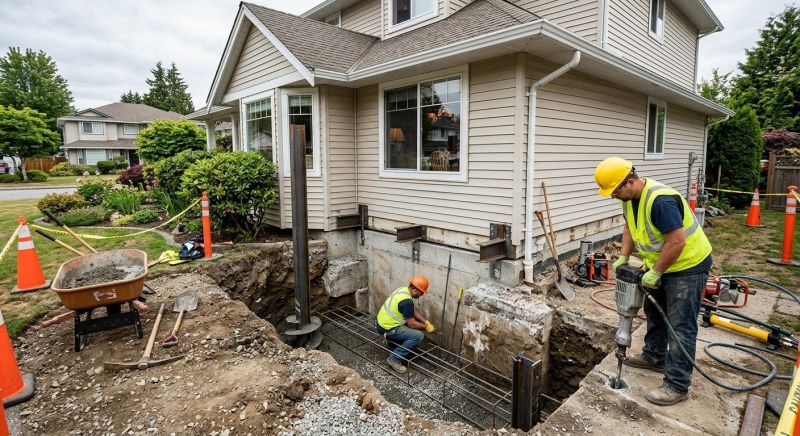 Building Foundation Repair in Blaine, WA