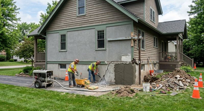 Building Foundation Repair in Blaine, WA