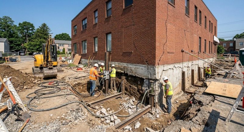 Building Foundation Repair in Everson, WA
