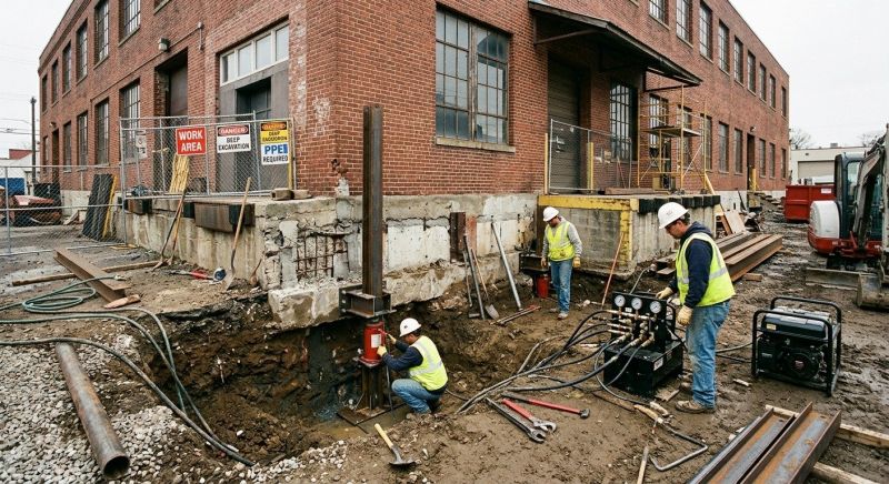 Building Foundation Repair in Ferndale, WA