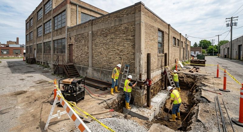 Building Foundation Repair in Bellingham, WA