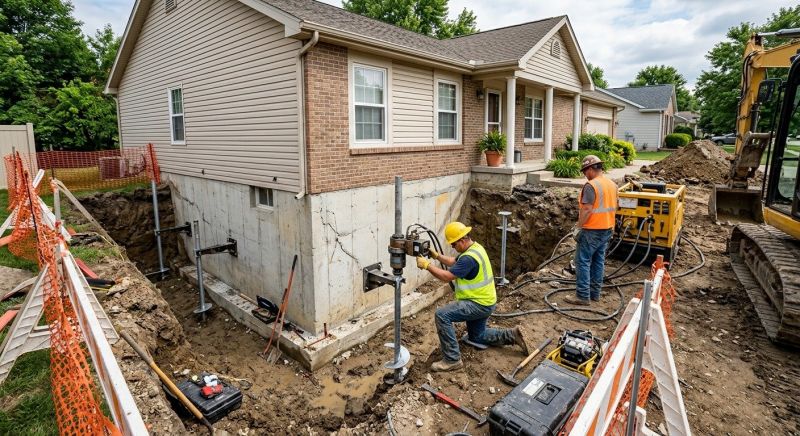 Building Foundation Repair in Bellingham, WA