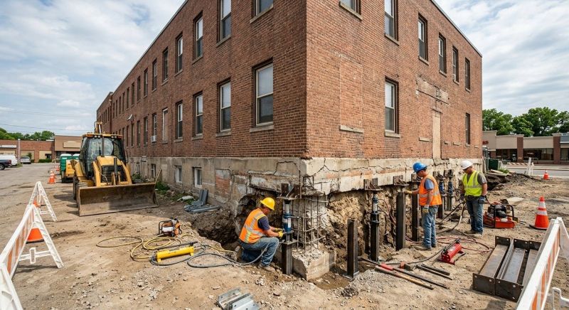 Commercial Foundation Repair in Bellingham, WA