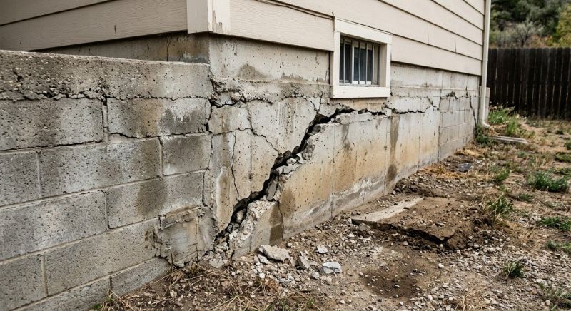 Cracked Foundation Repair in Blaine, WA