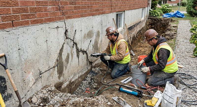 Cracked Foundation Repair in Everson, WA
