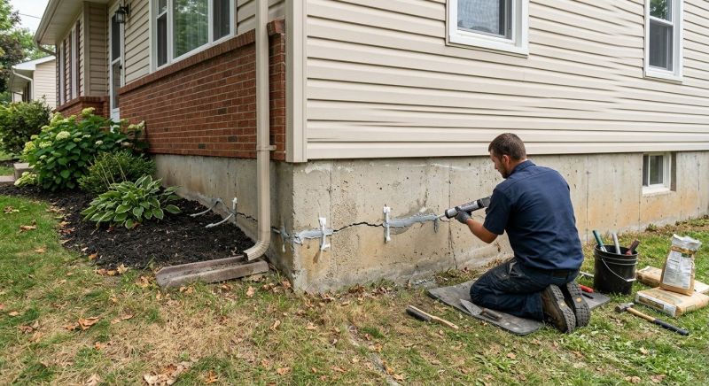 Cracked Foundation Repair in Lynden, WA