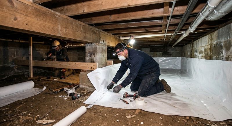 Crawl Space Leveling in Bellingham, WA