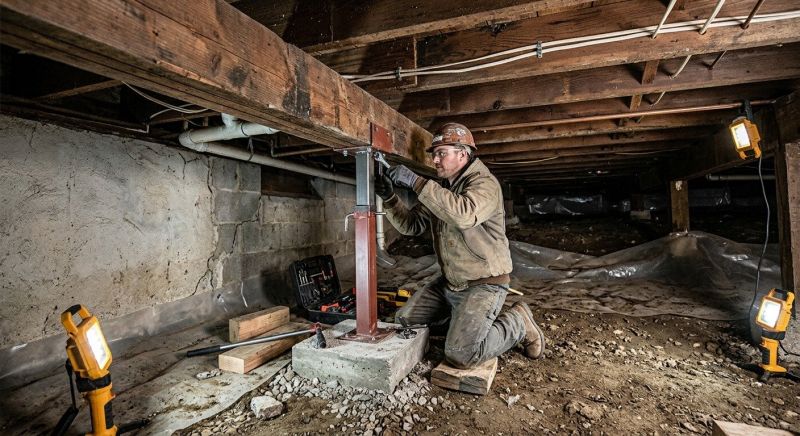 Crawlspace Foundation Repair in Bellingham, WA