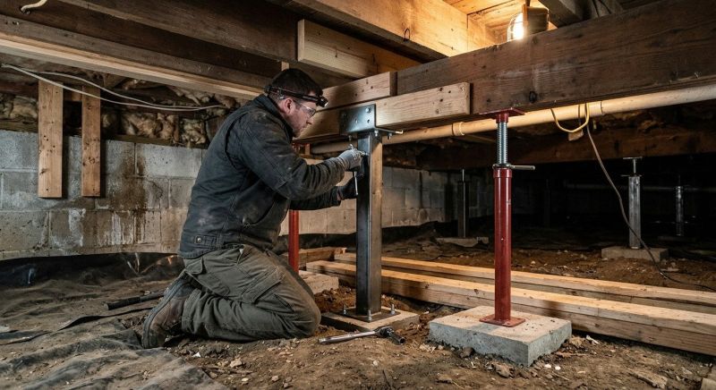 Crawlspace Structural Repair in Bellingham, WA