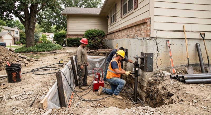 Deep Foundation Repair in Bellingham, WA