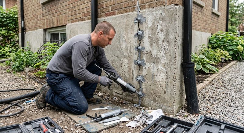 Foundation Crack Repair in Bellingham, WA
