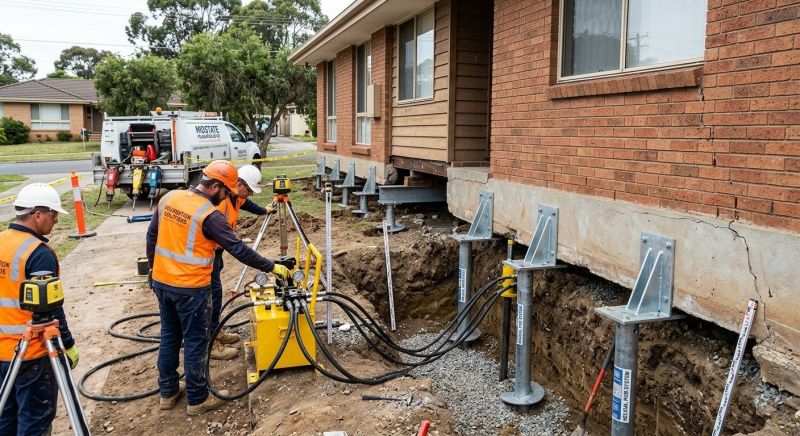 Foundation Jacking in Anacortes, WA