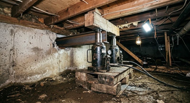 Foundation Jacking in Anacortes, WA