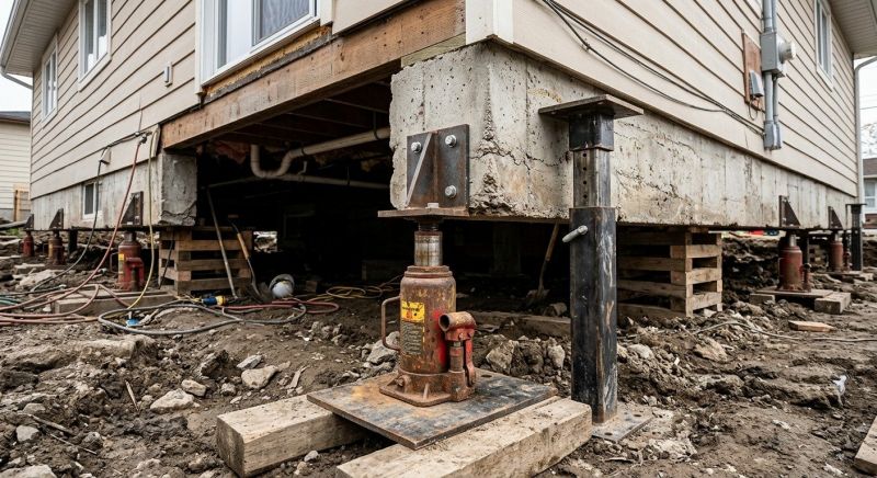 Foundation Jacking in Deming, WA