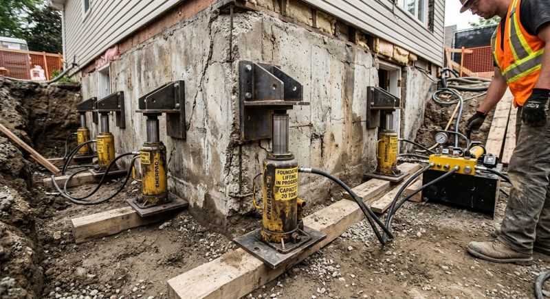 Foundation Jacking in Ferndale, WA
