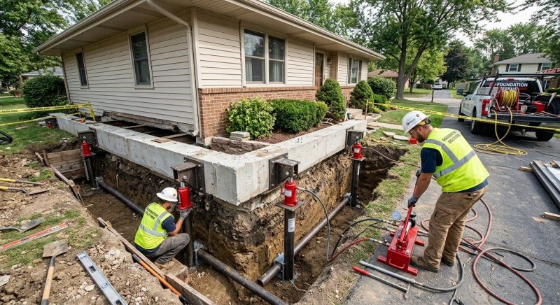 Foundation Jacking in Whatcom County, WA