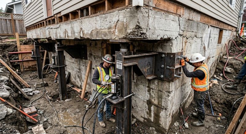 Foundation Lifting in Blaine, WA