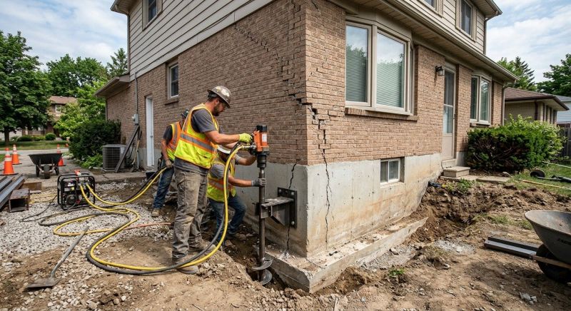 Foundation Lifting in Burlington, WA