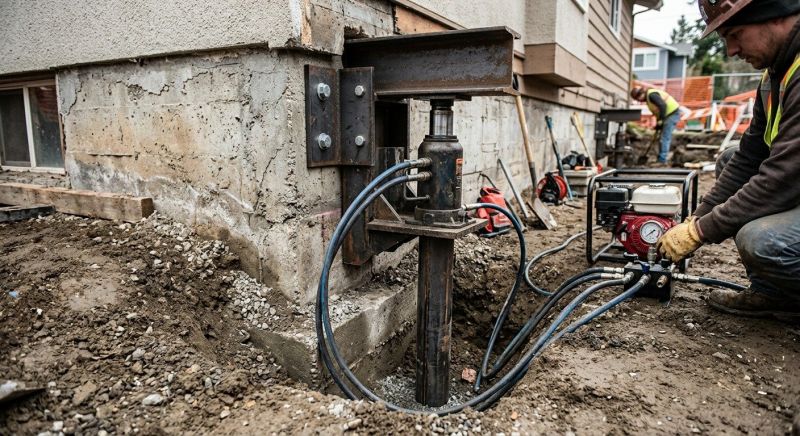 Foundation Lifting in Bellingham, WA