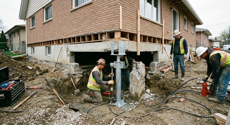 Foundation Pier Repair in Bellingham, WA