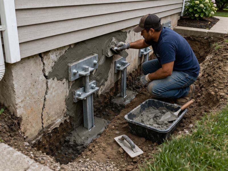 Foundation Pier Repair in Bellingham, WA