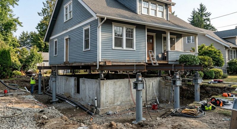 Foundation Raising in Ferndale, WA