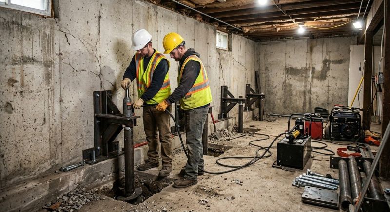 Foundation Stabilizing in Anacortes, WA