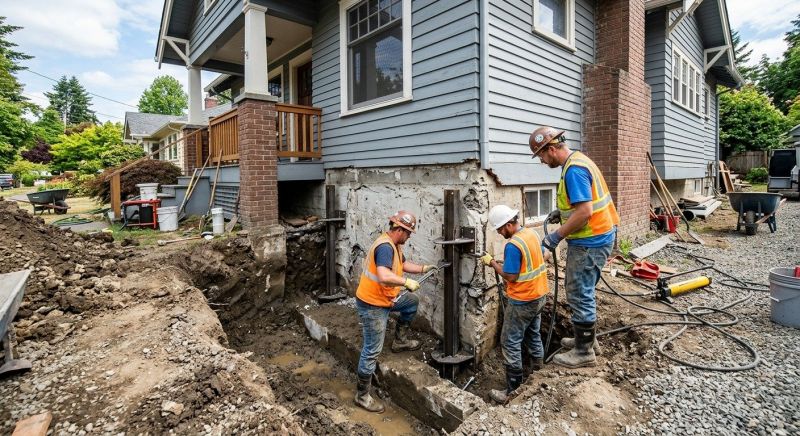 Home Foundation Repair in Blaine, WA