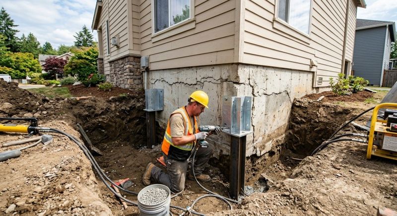 Home Foundation Repair in Everson, WA