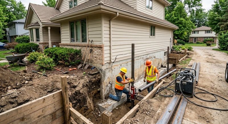 House Foundation Repair in Ferndale, WA