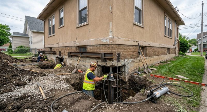 House Underpinning in Bellingham, WA