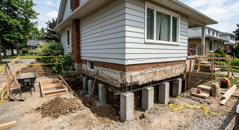 House Underpinning in Bellingham, WA