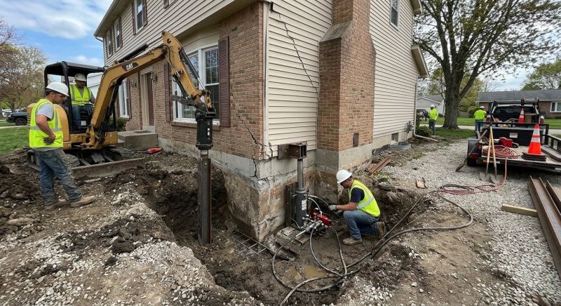 Sinking Foundation Repair in Deming, WA