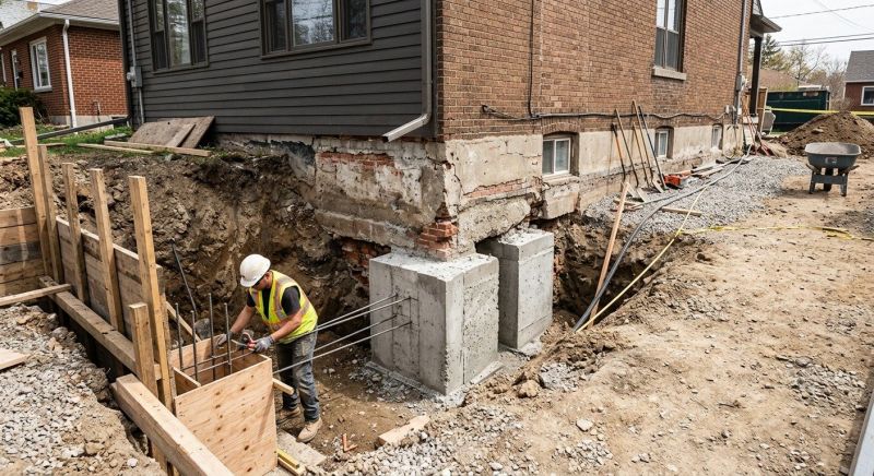 Structural Underpinning in Bellingham, WA