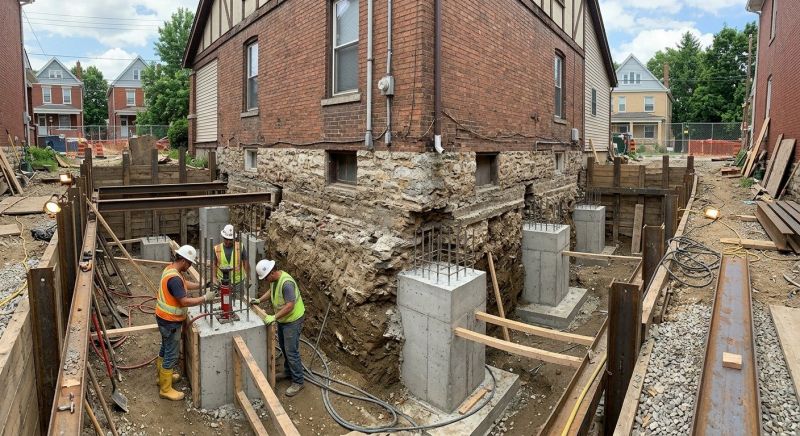 Structural Underpinning in Bellingham, WA