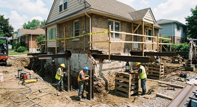 Structural Underpinning in Bellingham, WA