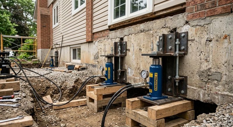 Foundation Jacking in Ferndale, WA